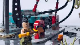 Как сделать из LEGO заправку в Ариант