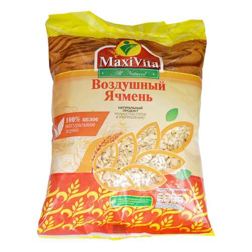 Воздушные зёрна ячменя MaxiVita 125г 4 штуки в упаковке в Ариант