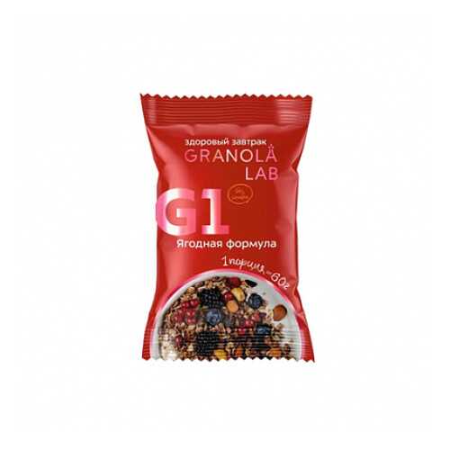 Завтрак готовый гранола Ягодная формула Granola.Lab 60 г в Ариант