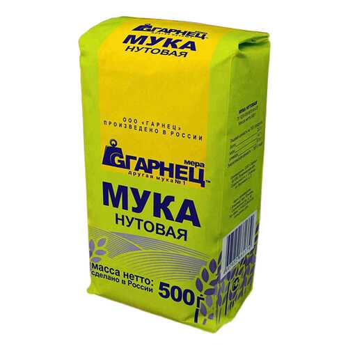 Мука Гарнец нутовая 500 г в Ариант