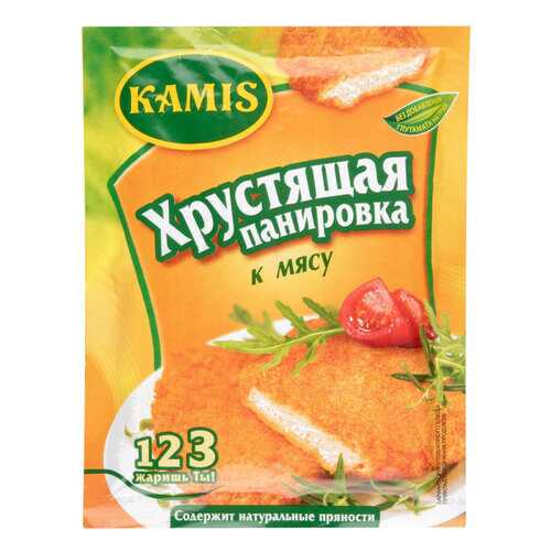 Панировка Kamis к мясу хрустящая 70 г в Ариант