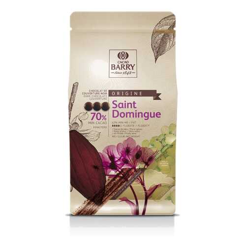 Шоколад Cacao Barry SAINT DOMINGUE - Темный горький, 70%, 1кг. в Ариант