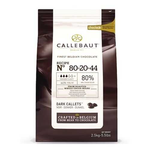 Шоколад темный Callebaut 80.1% какао 80-20-44-RT-U71 2.5 кг в Ариант