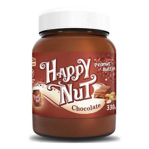 Арахисовая паста Happy nut с темным шоколадом 330 г в Ариант