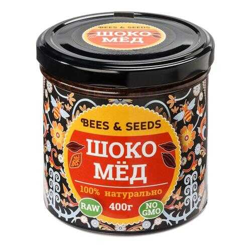 Шоколадный крем-мед без сахара Bees&Seeds здоровая энергия 400 г в Ариант