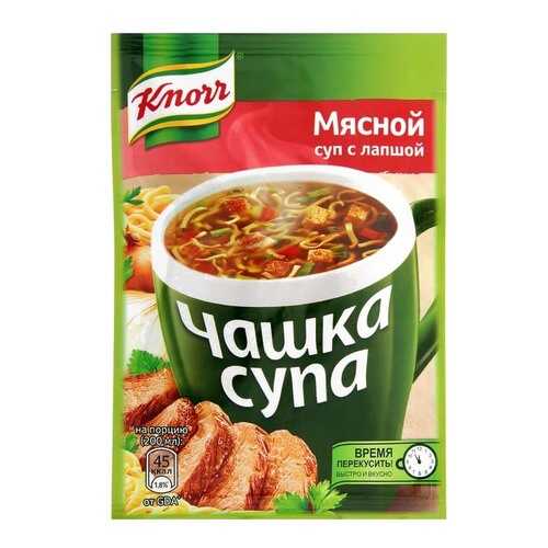 Суп Knorr чашка мясной с лапшой 14 г в Ариант