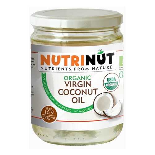 Кокосовое масло Nutrinut organic virgin coconut oil 500 мл в Ариант