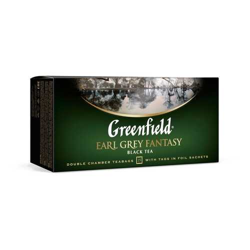 Чай черный Greenfield Earl Grey Fantasy 25 пакетиков в Ариант