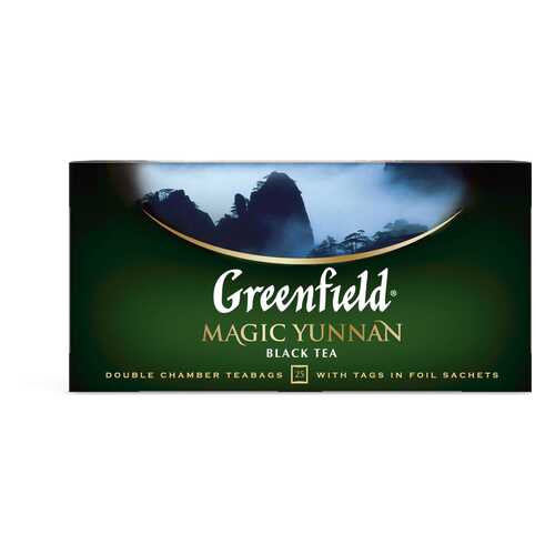 Чай черный Greenfield Magic Yunnan 25 пакетиков в Ариант