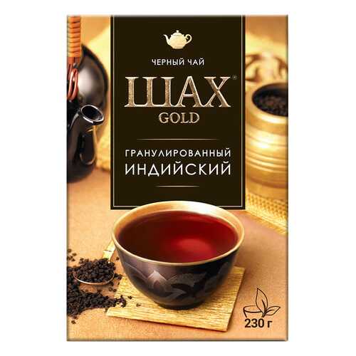 Чай черный листовой гранулированный Шах Gold Индийский 230 г в Ариант