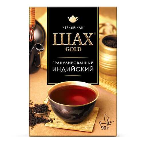 Чай черный листовой гранулированный Шах Gold Индийский 90 г в Ариант