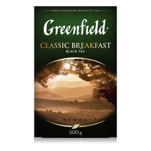 Чай черный листовой Greenfield Classic Breakfast 200 г в Ариант