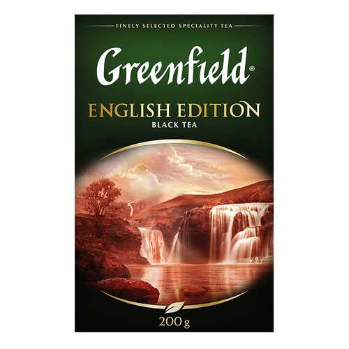 Чай черный листовой Greenfield English Edition 200 г в Ариант