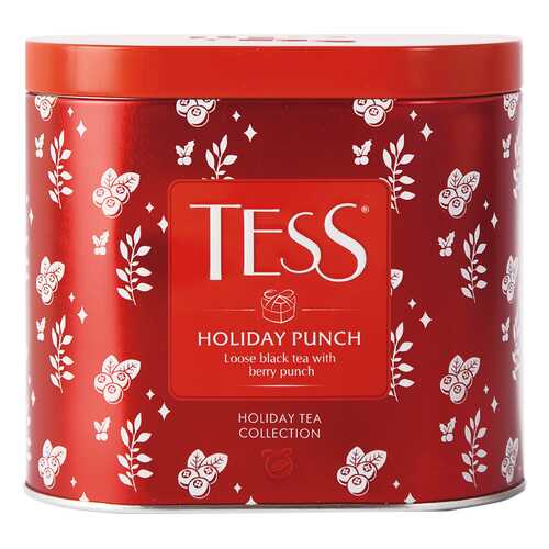 Чай черный листовой Tess Holiday Punch 100 г в Ариант