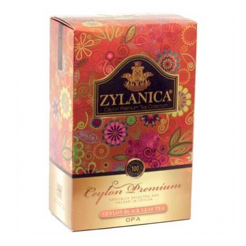 Чай черный листовой Zylanica ceylon premium collection OPА 100 г в Ариант