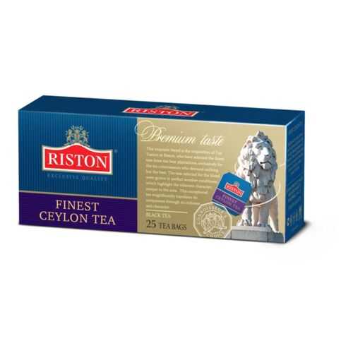 Чай черный Riston finest ceylon tea 25 пакетиков в Ариант