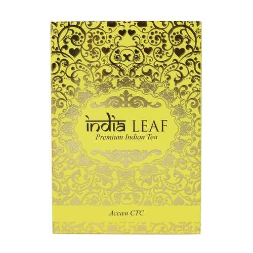 Чай India leaf Ассам стс, черный гранулированный, 100 гр в Ариант