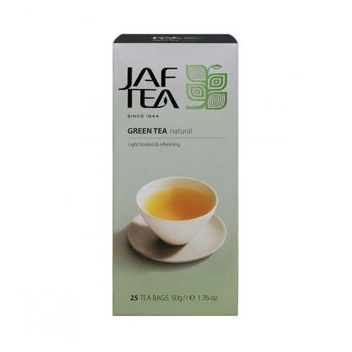 Чай Jaf Tea Green Natural зеленый 25 пакетиков в Ариант