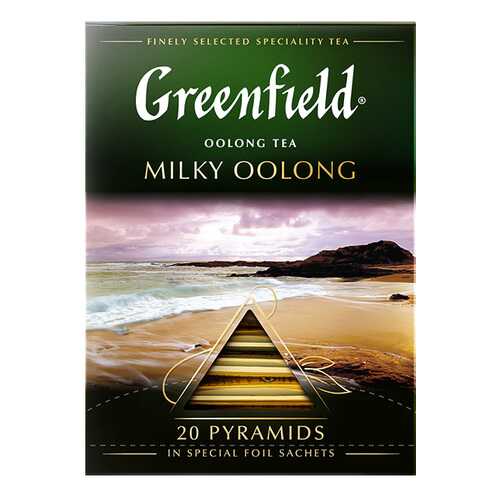 Чай оолонг в пирамидках Greenfield Milky Oolong 20 пакетиков в Ариант