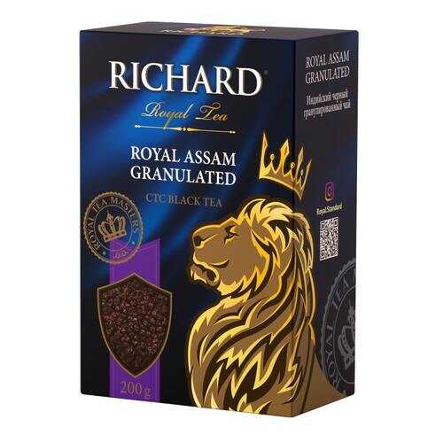 Чай Richard Royal Assam Granulated черный ганулированный 200 г в Ариант