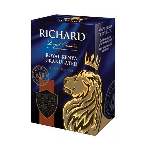 Чай Richard Royal Kenya Granulated черный ганулированный 90 г в Ариант