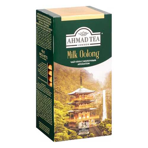 Чай зеленый Ahmad Tea milk oolong 25 пакетиков в Ариант