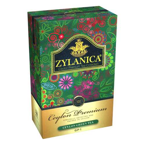 Чай зеленый листовой Zylanica ceylon premium collection 100 г в Ариант