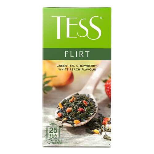 Чай зеленый Tess Flirt 25 пакетиков в Ариант