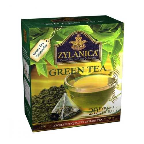 Чай Zylanica Green tea зеленый 20 пирамидок в Ариант