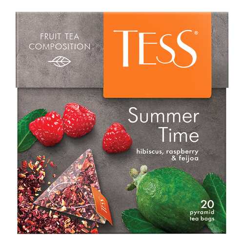 Чайный напиток в пирамидках Tess Summer Time 20 пакетиков в Ариант