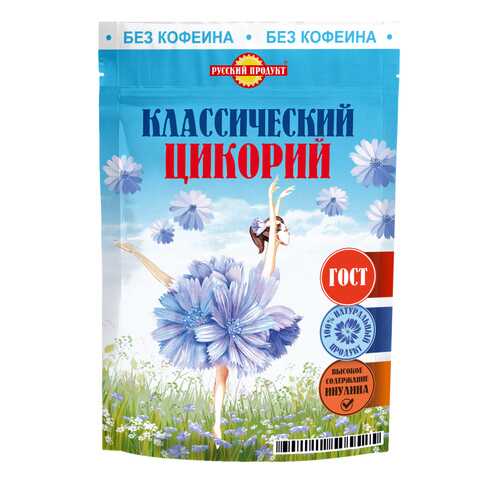 Цикорий натуральный растворимый порошкообразный Русский Продукт 85 г в Ариант