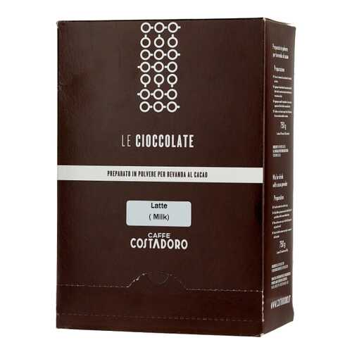 Какао Costadoro Le Cioccolate milk chokolate 25x шт по 30 г в Ариант