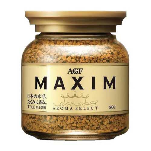 Кофе AGF Maxim растворимый gold blend 80 г в Ариант