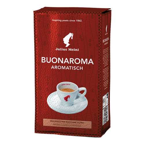 Кофе Julius Meinl buonaroma aromatisch натуральный жареный молотый 250 г в Ариант