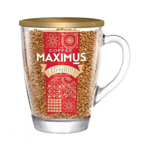 Кофе Maximus Original растворимый в стеклянной кружке 70 г в Ариант