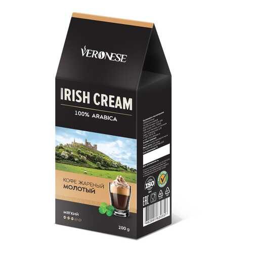 Кофе молотый ароматизированный Veronese Irish Cream 200 г в Ариант