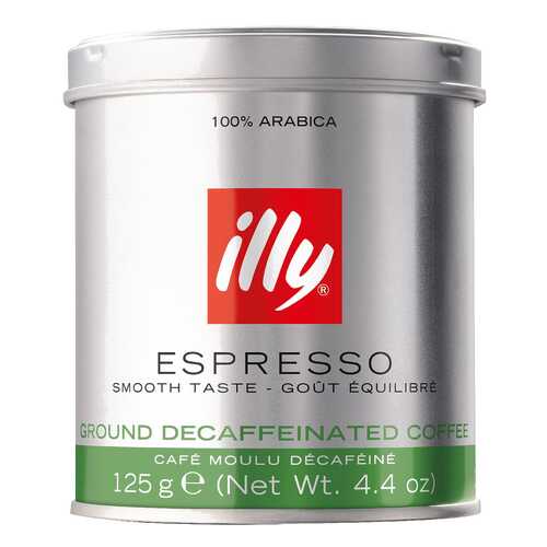 Кофе молотый ILLY caffe декофеиновый 125 г в Ариант