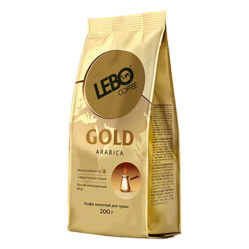 Кофе молотый Lebo Gold м/у 200 г в Ариант