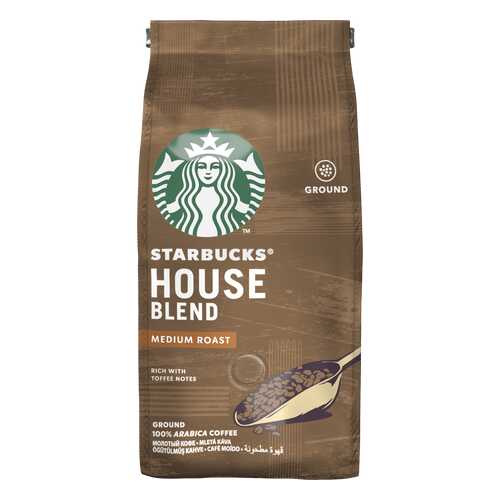 Кофе молотый Starbucks House Blend средней обжарки 200 г в Ариант