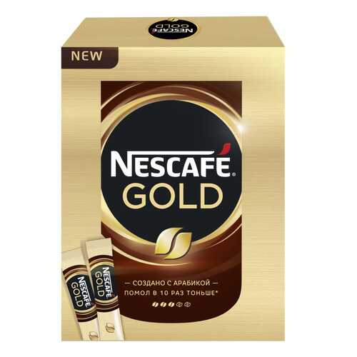 Кофе растворимый Nescafe gold натуральный сублимированный 2 г 30 пакетиков в Ариант