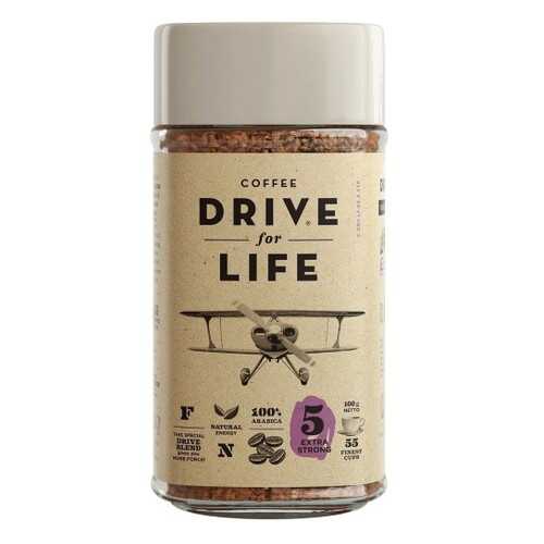 Кофе растворимый живой Drive for Life extra strong 100 г в Ариант