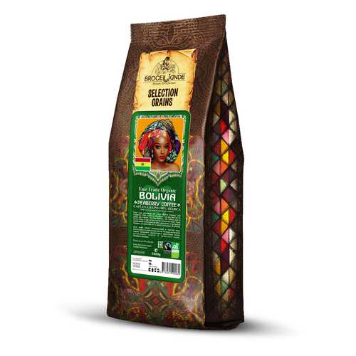 Кофе в зернах Broceliande Bolivia organic coffee 1 кг в Ариант