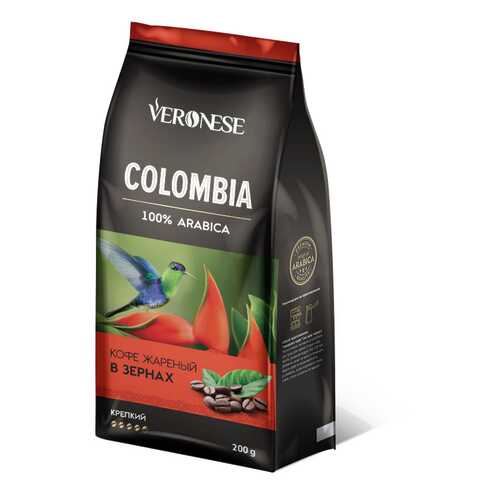 Кофе в зернах Veronese Colombia 200 г в Ариант