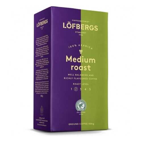 Молотый кофе Lofbergs Medium Roast 500 г в Ариант