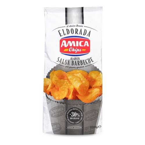 Чипсы картофельные с соусом барбекю обезжиренные, Eldorada Amica Chips, 130 г, Италия в Ариант