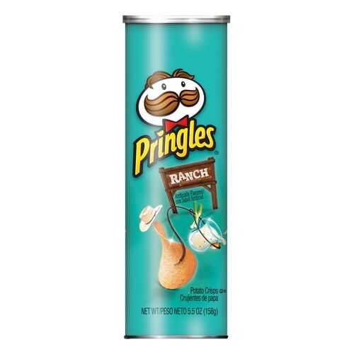 Чипсы Pringles ranch со вкусом соуса ранч 158 г в Ариант