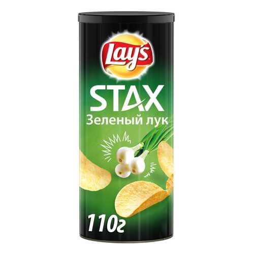 Картофельные чипсы Lay's stax зеленый лук 110 г в Ариант