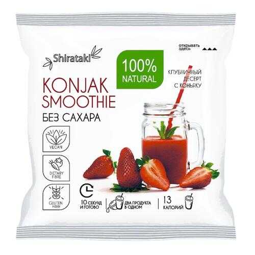 Десерт без сахара Konjak Smoothie клубничный 20 шт по 15 г в Ариант