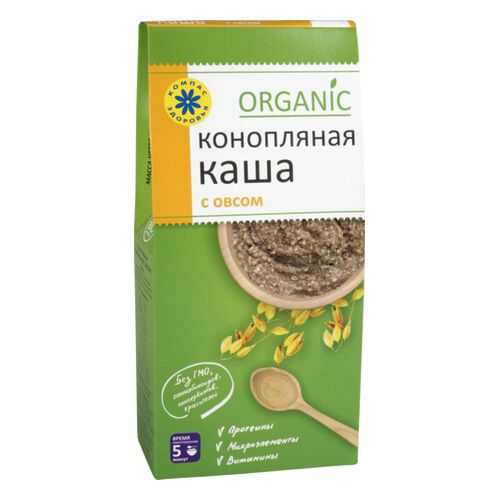 Каша конопляная Компас здоровья organic c овсом 250 г в Ариант