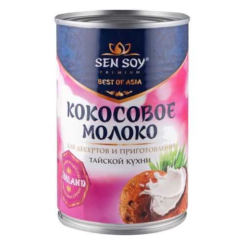 Кокосовое молоко Sen Soy premium 5-7% 400 г в Ариант